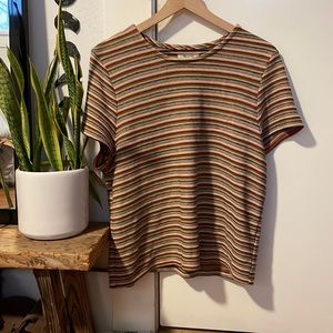 Striped Madewell t shirt